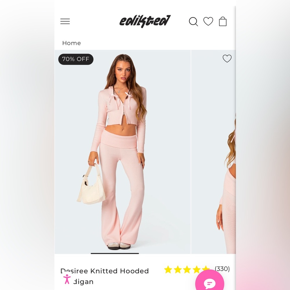 SOLD Edikted Sweater Set